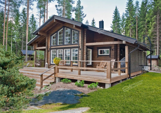 Дом из клееного бруса VZ-388 